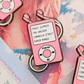 Lover Ipod Enamel Pin