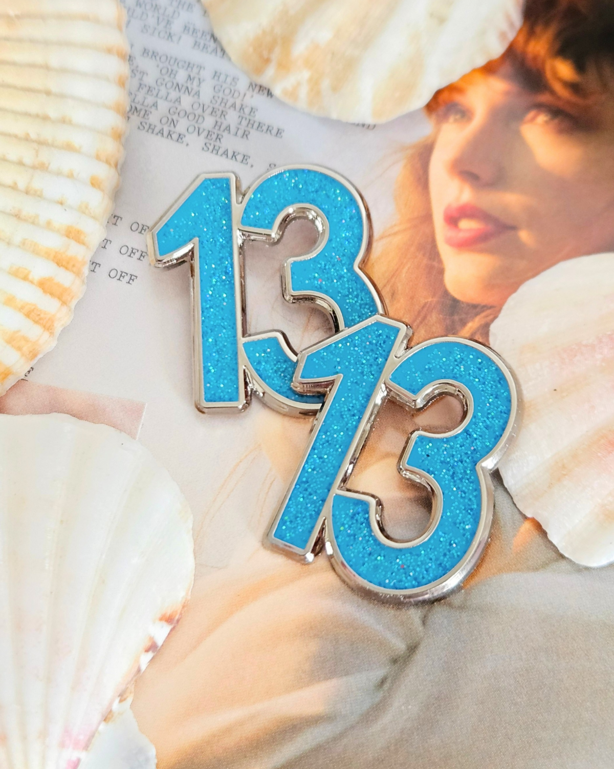 13 Enamel Pin (New)