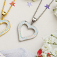 Opalite Love Heart Necklace