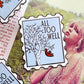 All Too Well Stamp Enamel Pin
