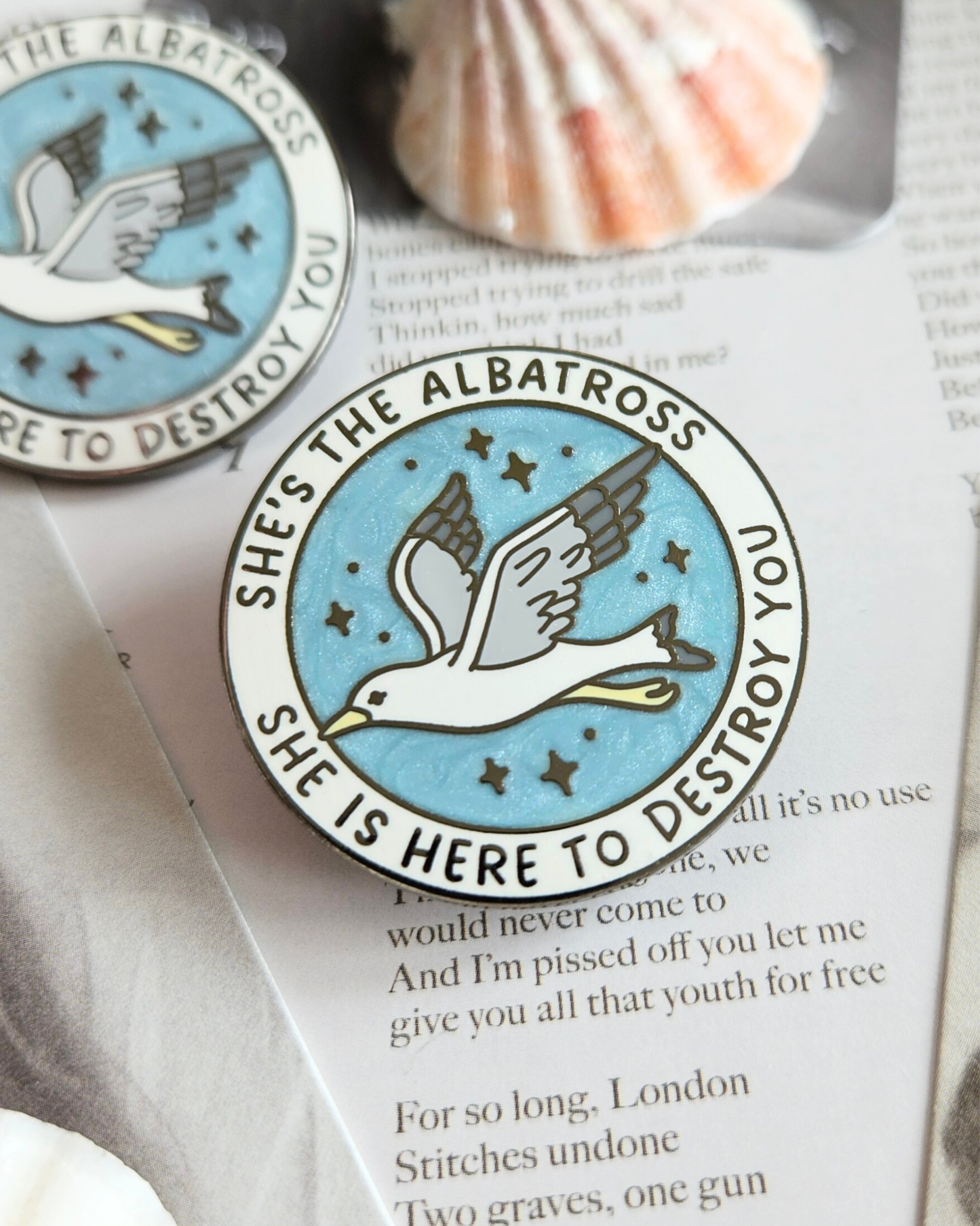 The Albatross Enamel Pin
