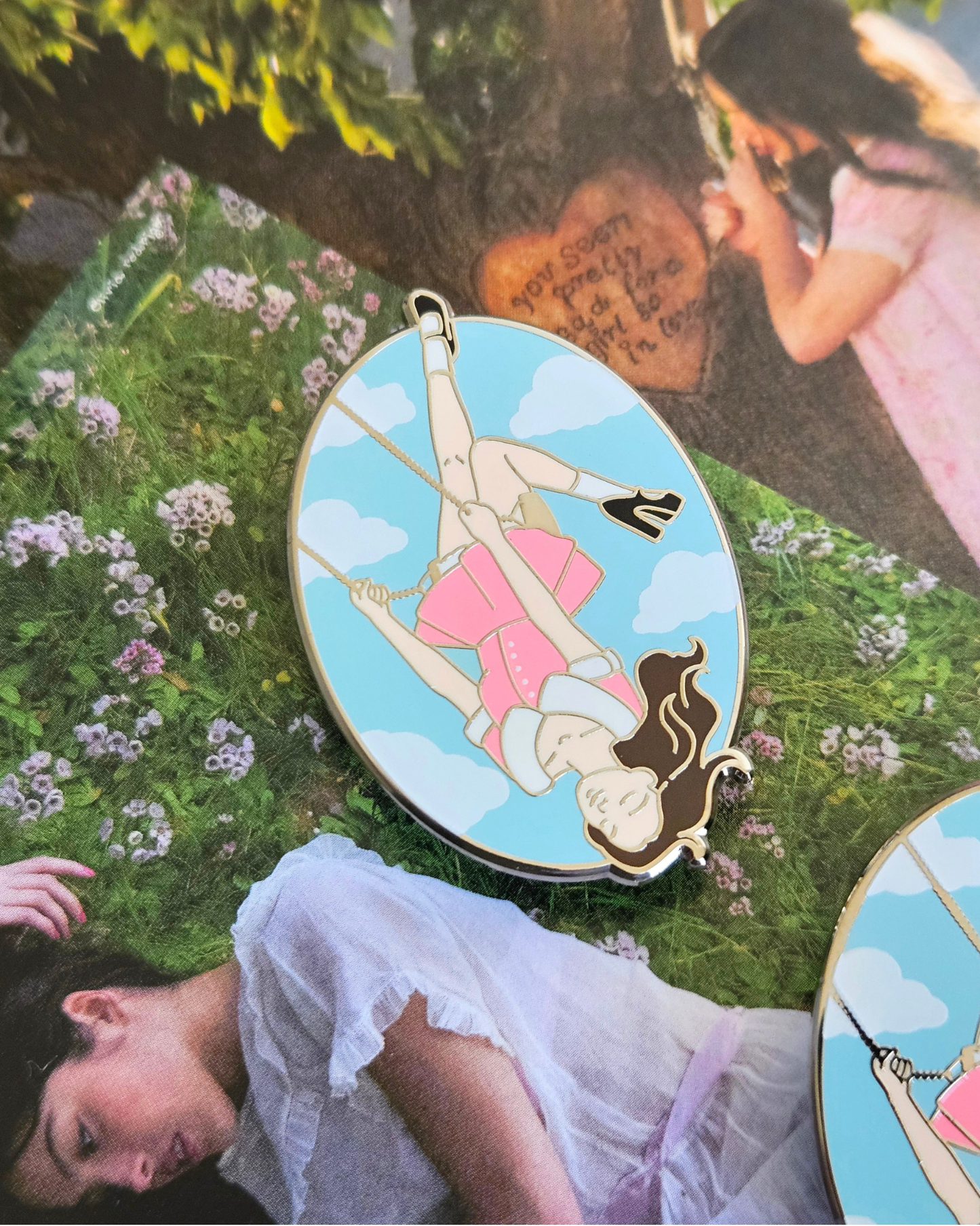 Olivia Rodrigo Album Cover Enamel Pin