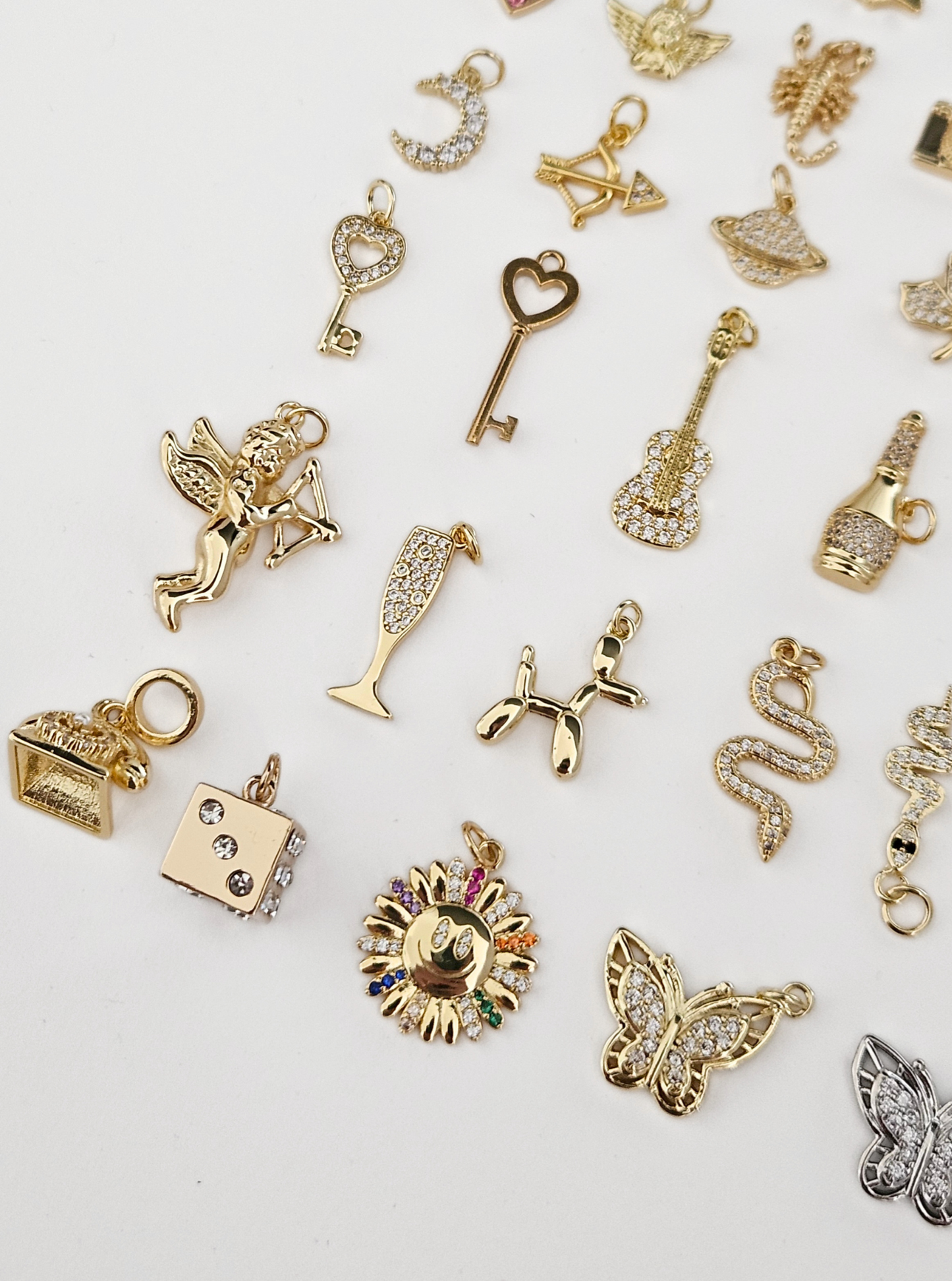 Various Charms Gold (Copper) FREE