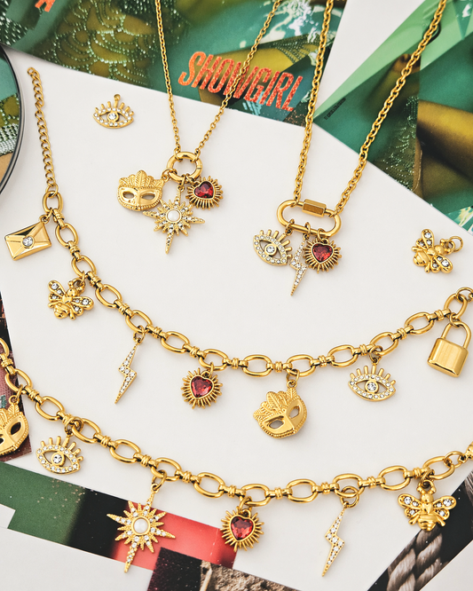 Showgirl Charm Necklaces/Bracelets