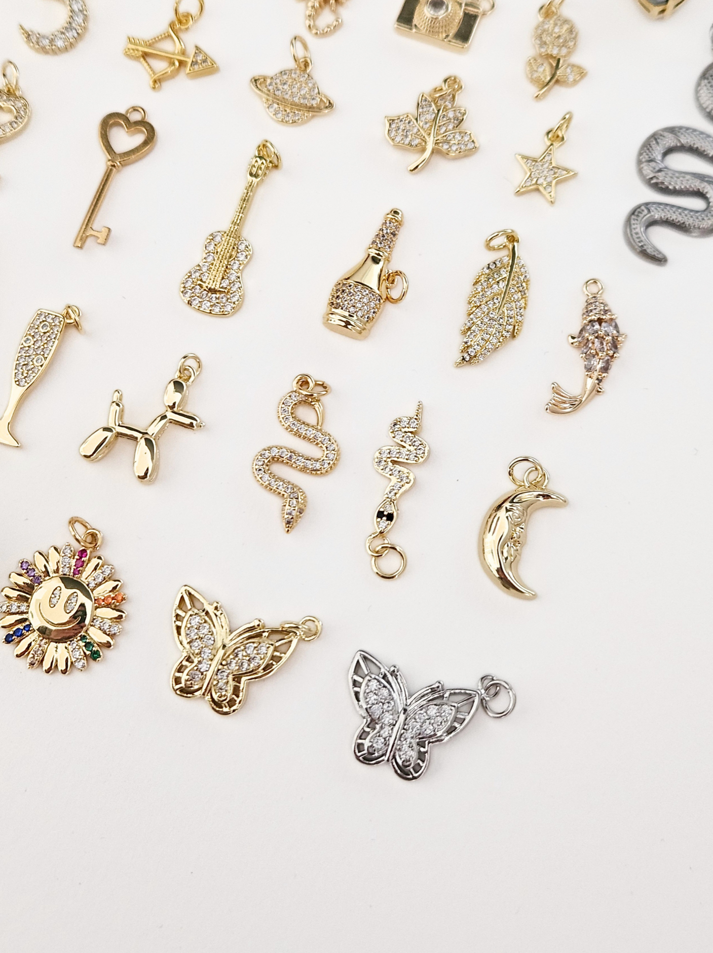 Various Charms Gold (Copper) FREE