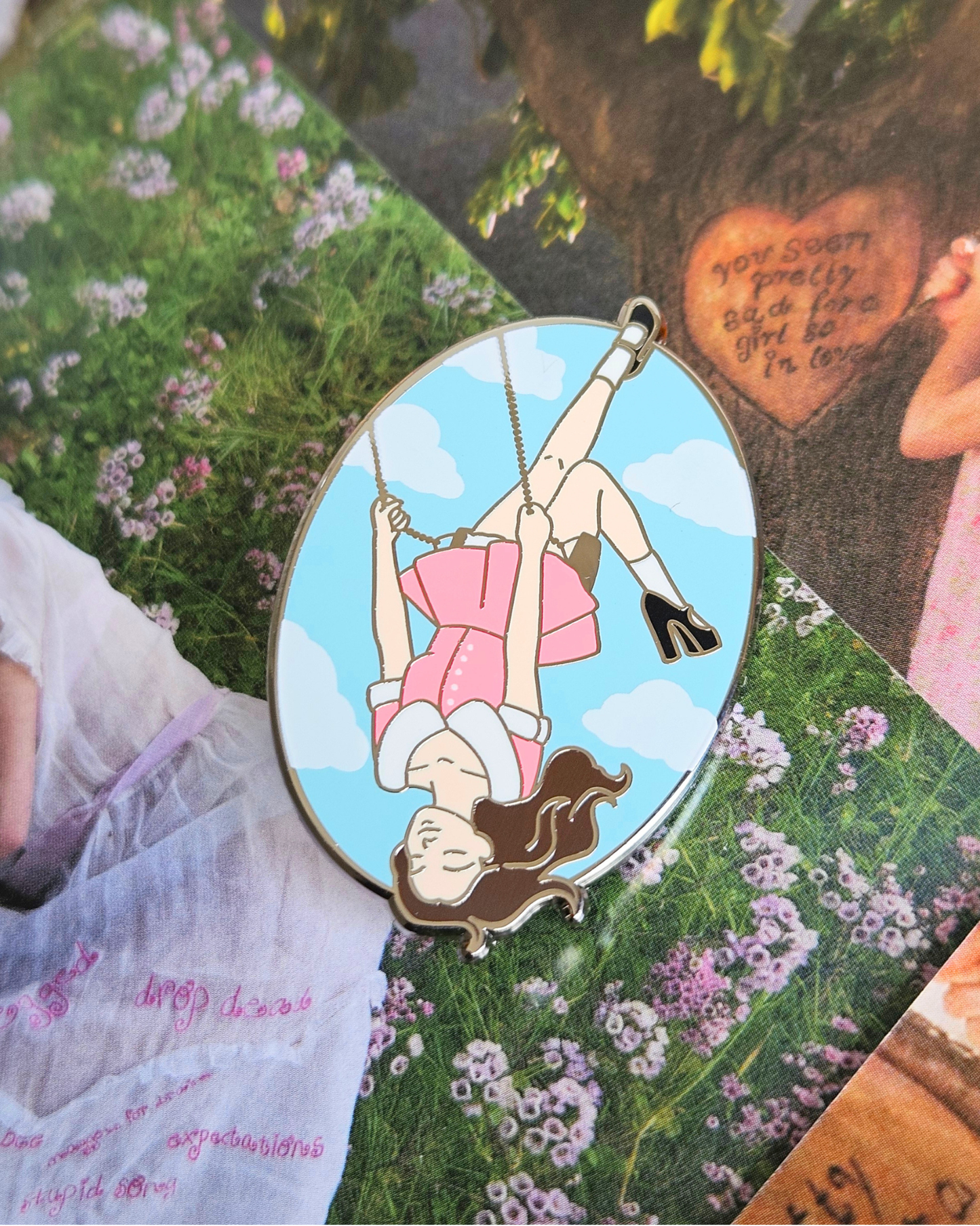 Olivia Rodrigo Album Cover Enamel Pin