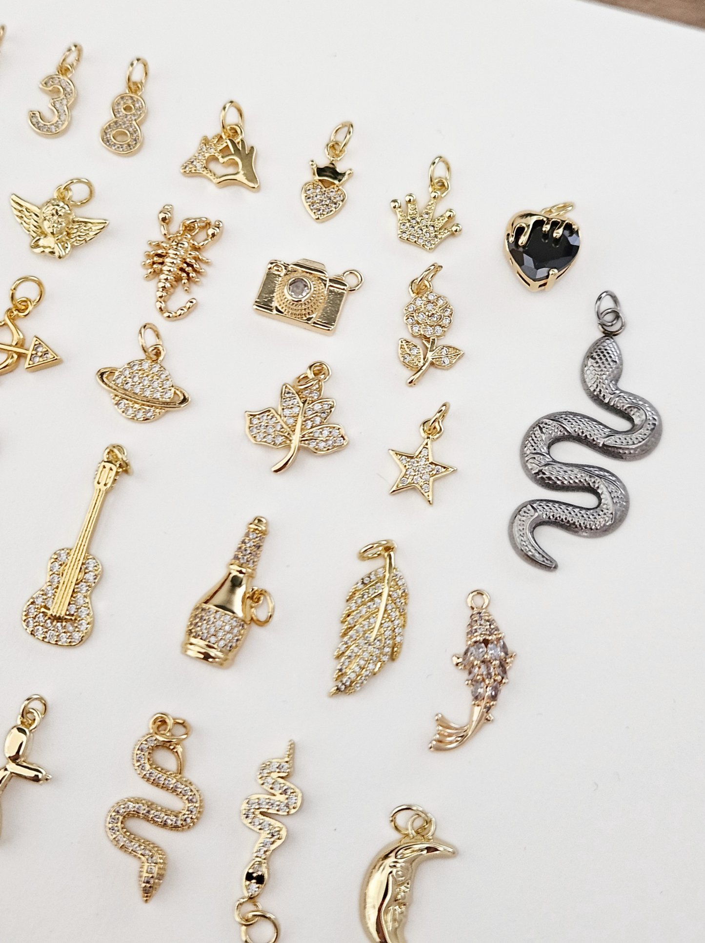 Various Charms Gold (Copper) FREE