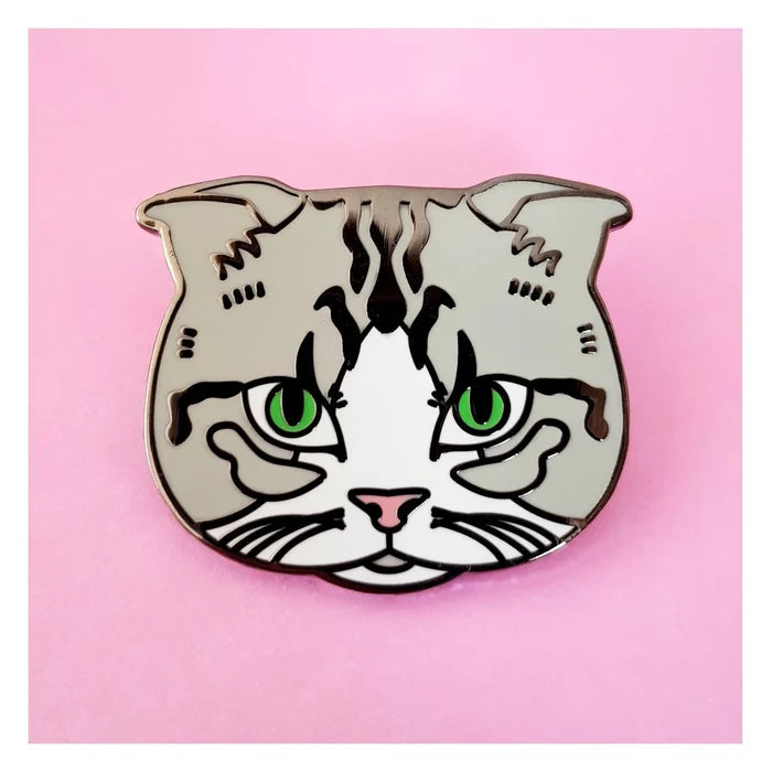 Meredith Grey Cat Enamel Pin