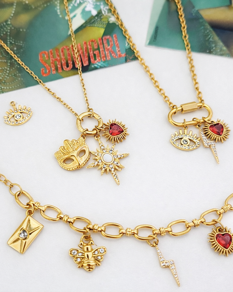 Showgirl Charm Necklaces/Bracelets