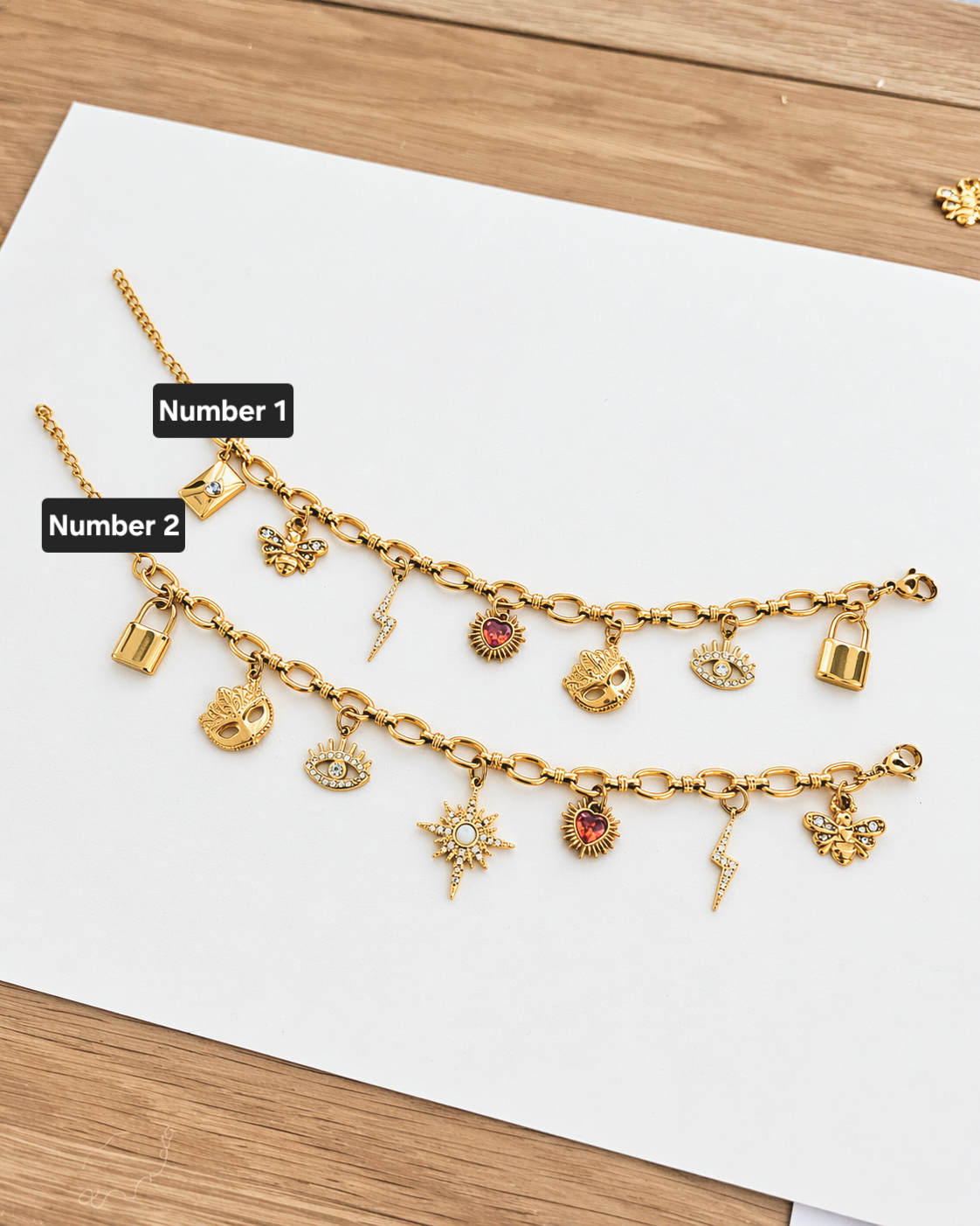 Showgirl Charm Necklaces/Bracelets