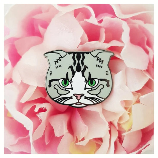 Meredith Grey Cat Enamel Pin