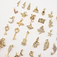 Various Charms Gold (Copper) FREE