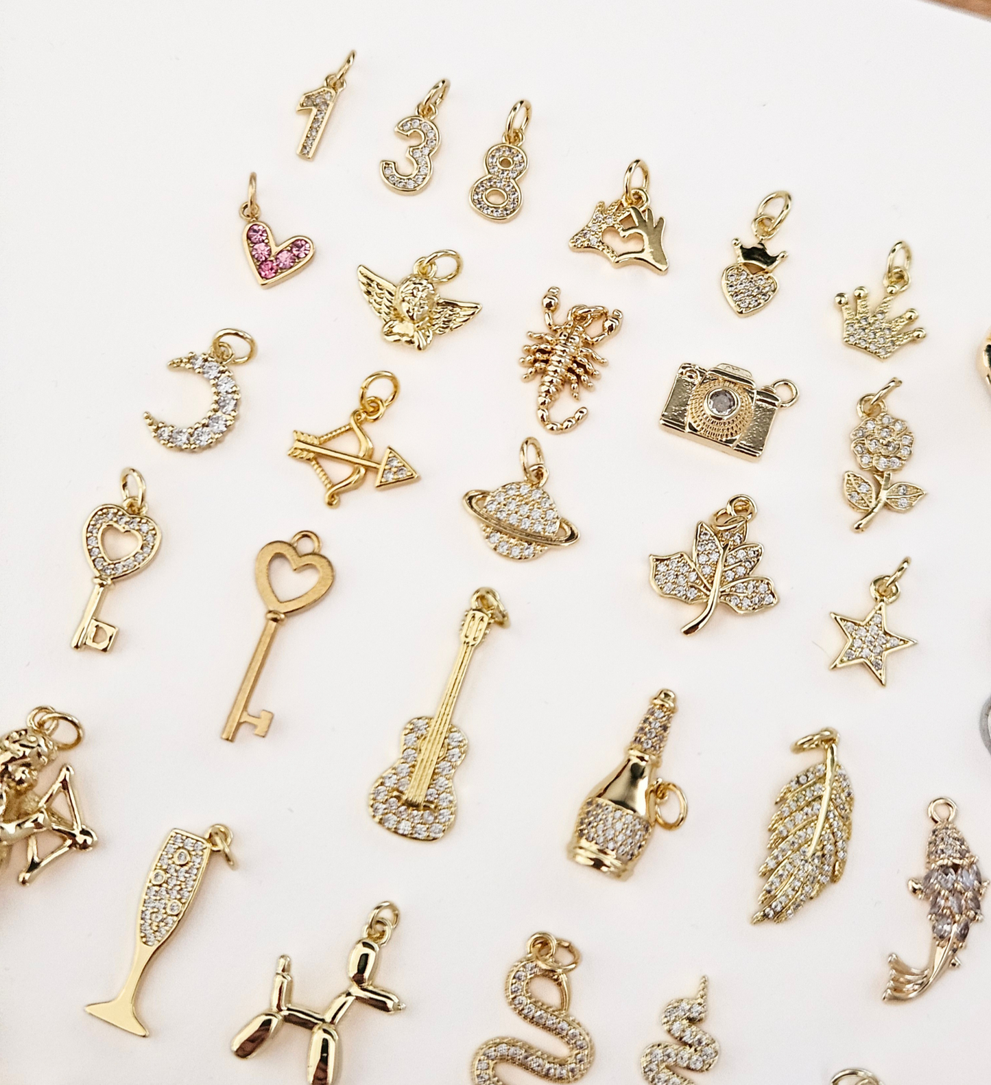 Various Charms Gold (Copper) FREE