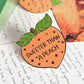 Sweeter Than A Peach Enamel Pin