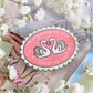 Lover Swans Enamel Pin