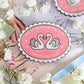 Lover Swans Enamel Pin