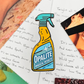 Opalite Spray Bottle Enamel Pin