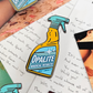 Opalite Spray Bottle Enamel Pin