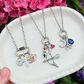 Various Charm Necklaces (Silver)