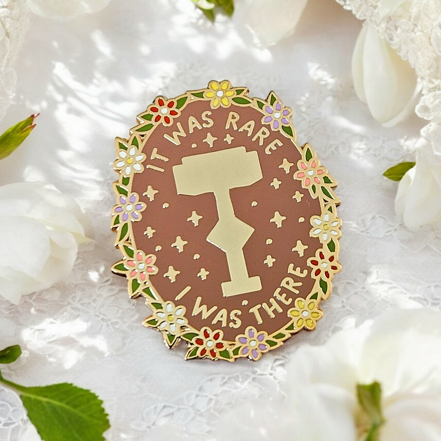 It Was Rare, I Was There Enamel Pin