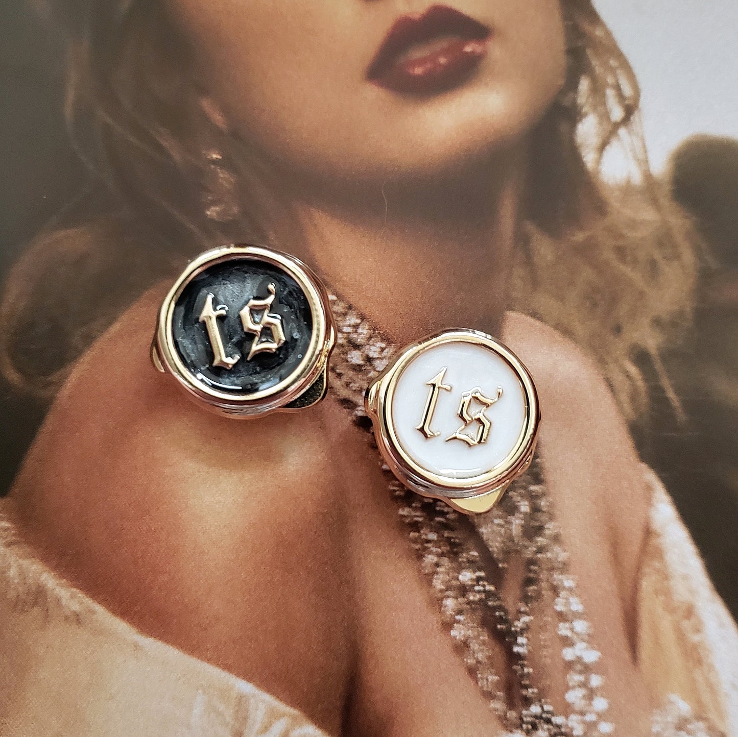 TS Wax Seal Enamel Pins
