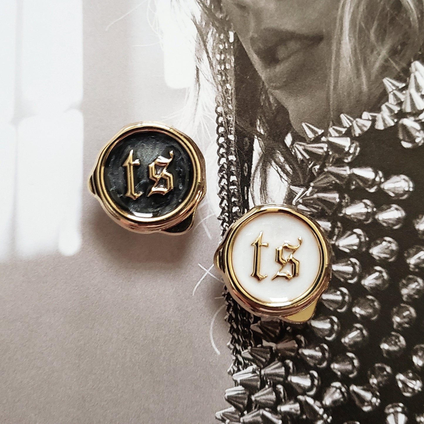 TS Wax Seal Enamel Pins