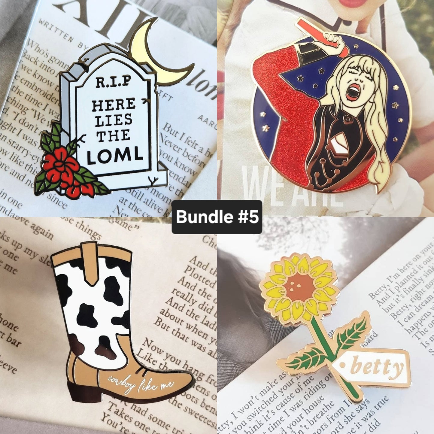 Enamel Pin Bundles