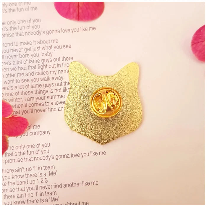 Benji Cat Enamel Pin