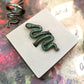 Green Snake Ring