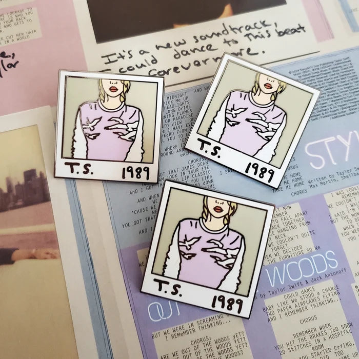 1989 Album Cover Enamel Pin