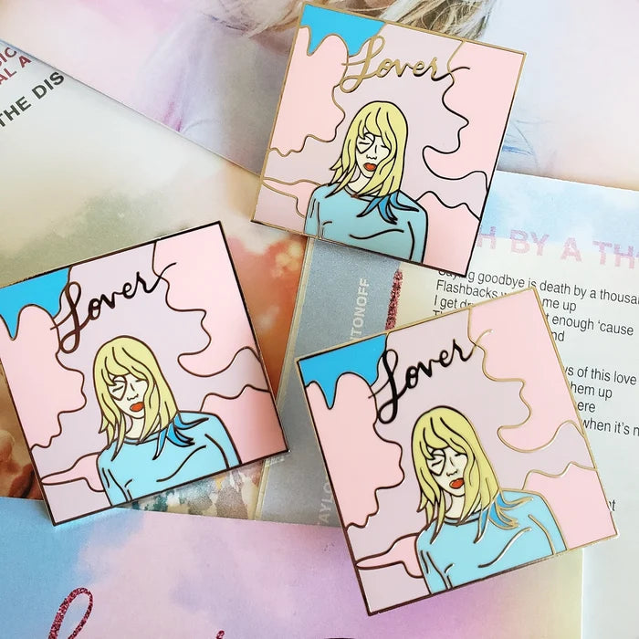 Lover Album Cover Enamel Pin