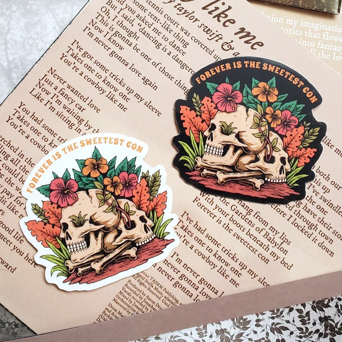 Forever Is The Sweetest Con Stickers