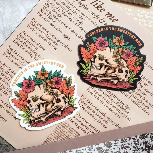 Forever Is The Sweetest Con Stickers