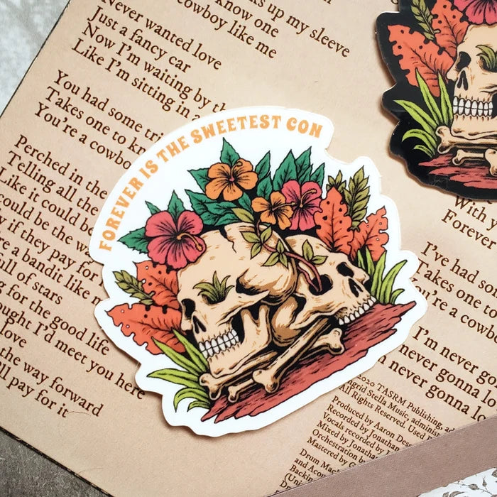 Forever Is The Sweetest Con Stickers