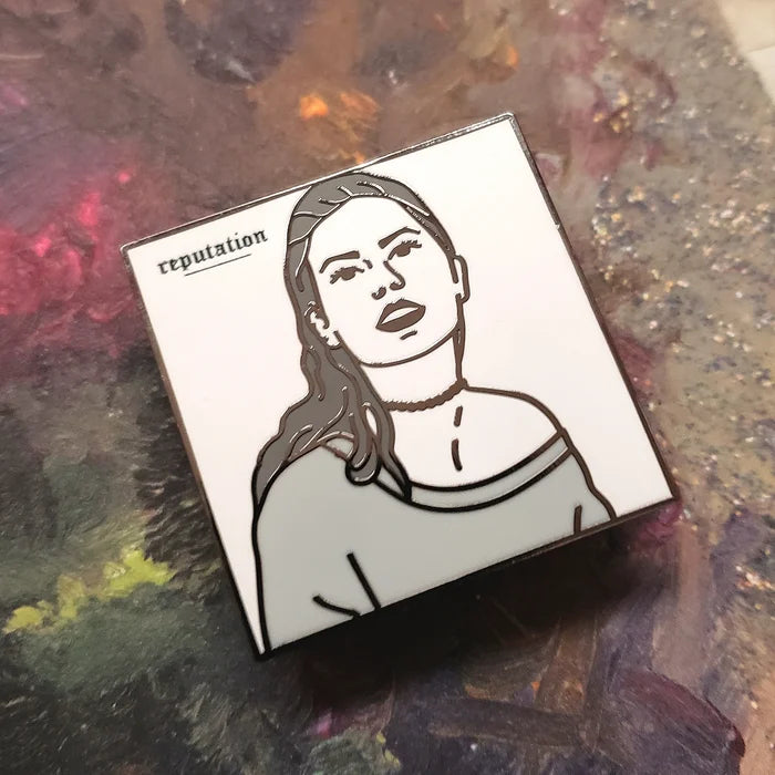 Rep Album Cover Enamel Pin