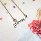 Lover Text Necklace