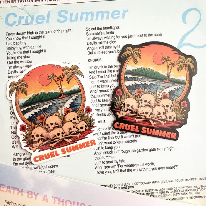 Cruel Summer Stickers
