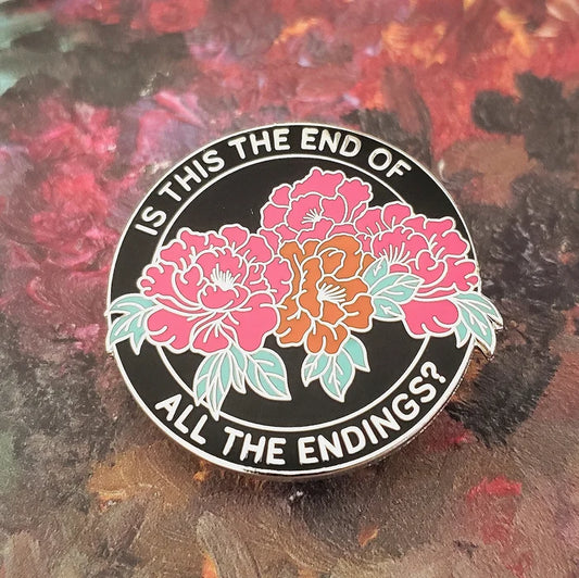 KOMH Floral Enamel Pin