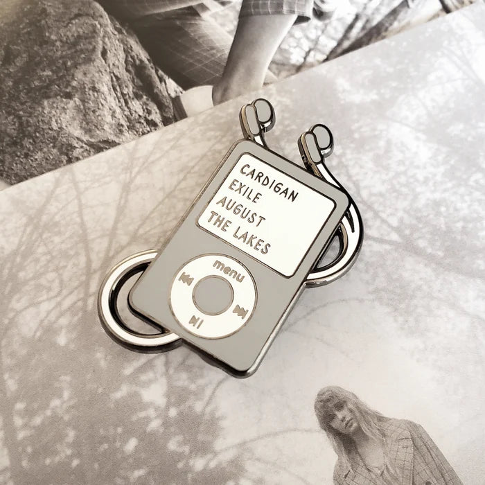 Folklore Ipod Enamel Pin