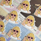 1989 Face Sunglasses Sticker