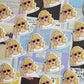 1989 Face Sunglasses Sticker