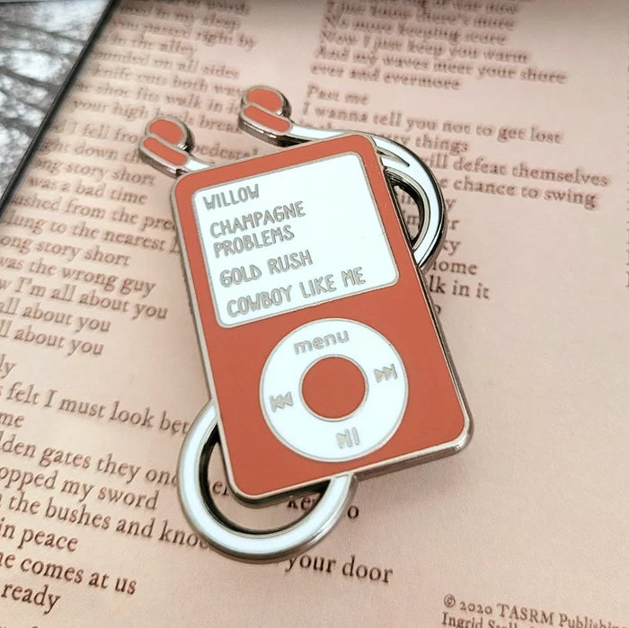 Evermore Ipod Enamel Pin
