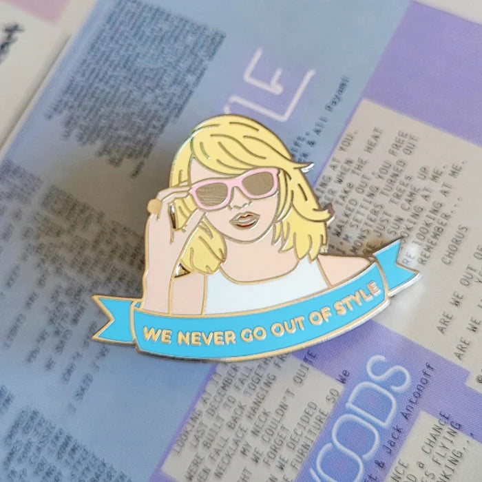 Style Sunglasses Enamel Pin