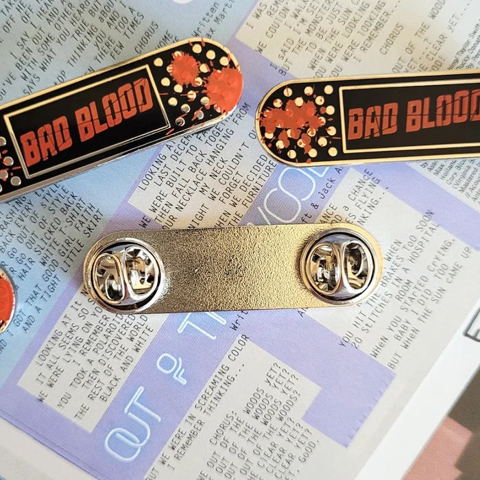 Bad Blood Enamel Pin