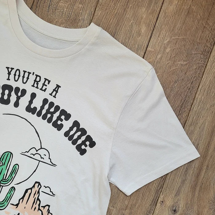 Cowboy Like Me Landscape T-Shirt