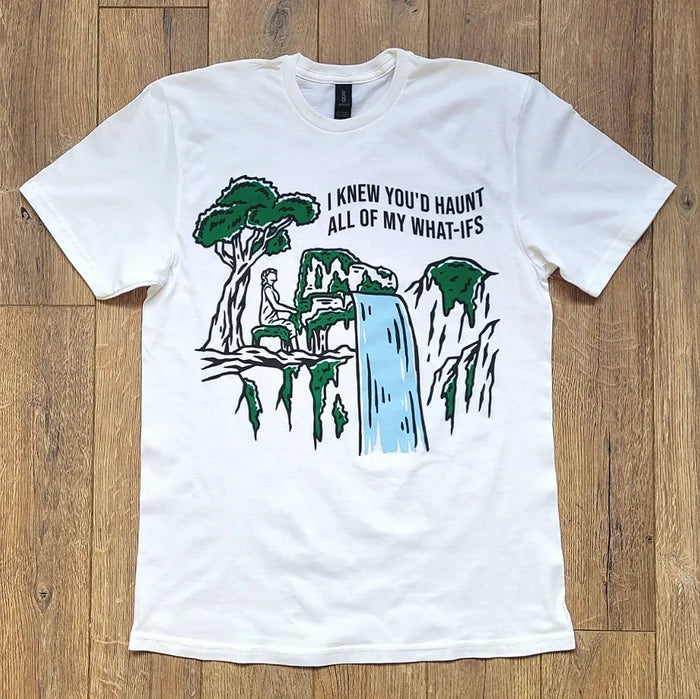Cardigan Waterfall T-Shirt (White)