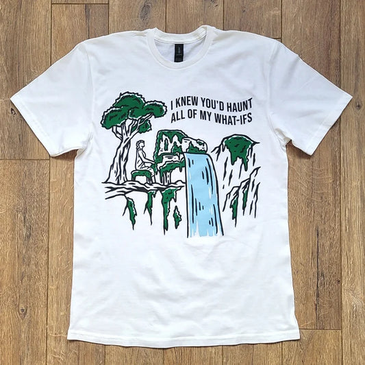 Cardigan Waterfall T-Shirt (White)