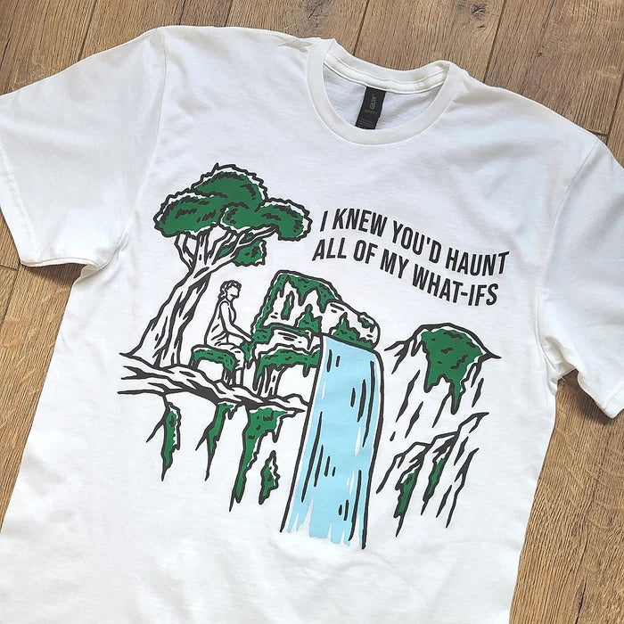 Cardigan Waterfall T-Shirt (White)