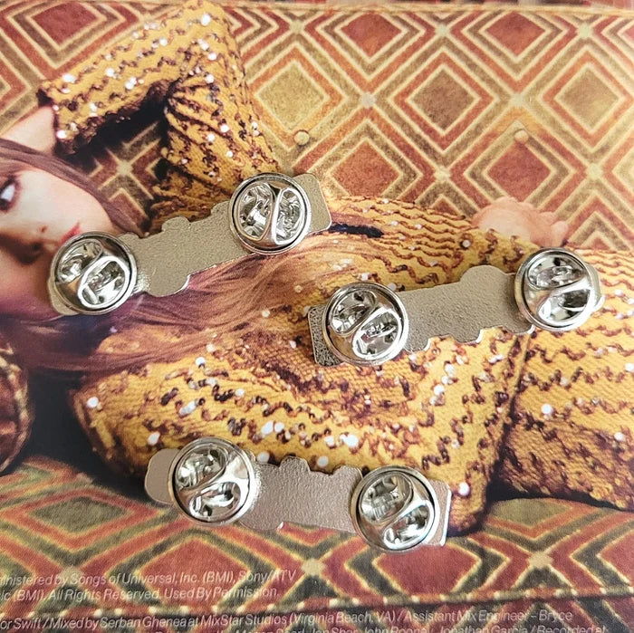 Midnights Text Enamel Pin