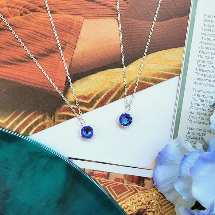 Blue Sapphire Necklace